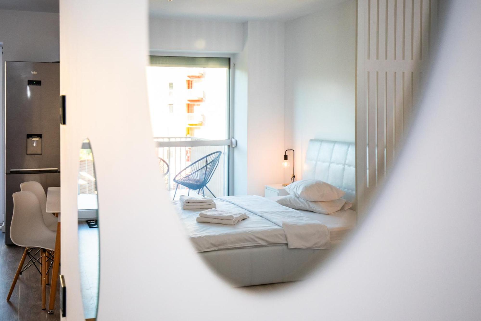 Cozy Studio 4 People With Parking ซินายา ภายนอก รูปภาพ
