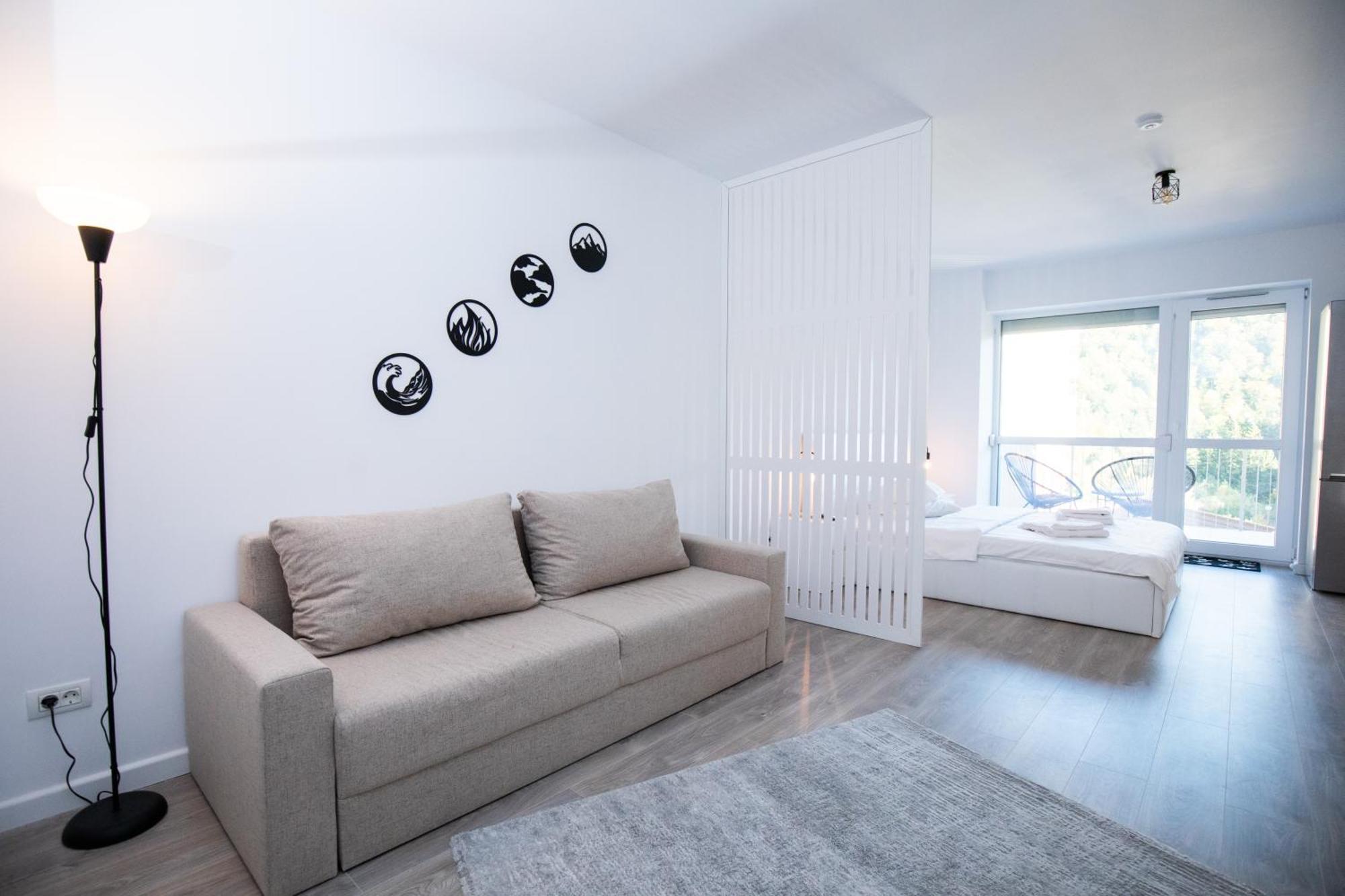 Cozy Studio 4 People With Parking ซินายา ภายนอก รูปภาพ