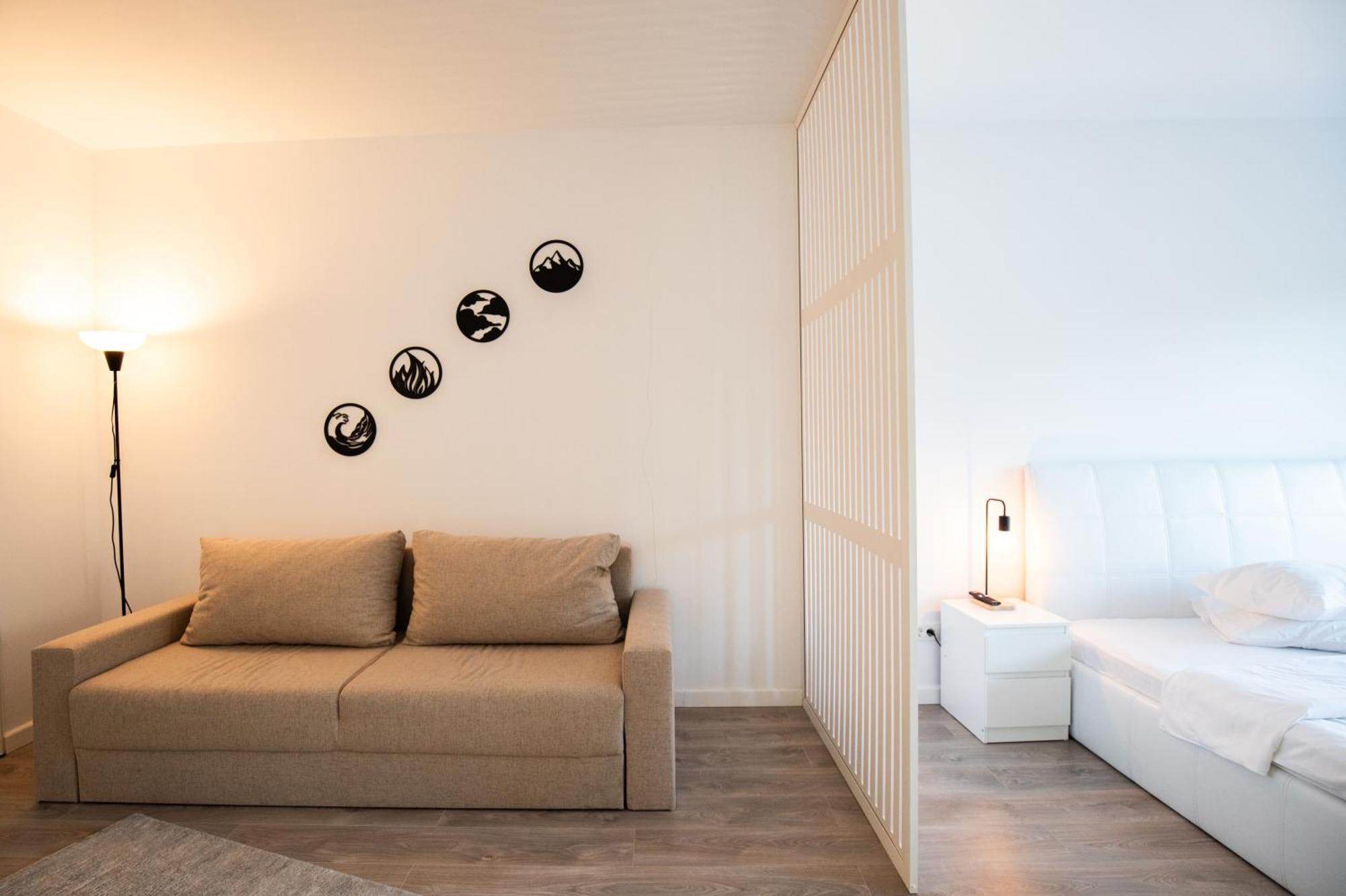 Cozy Studio 4 People With Parking ซินายา ภายนอก รูปภาพ