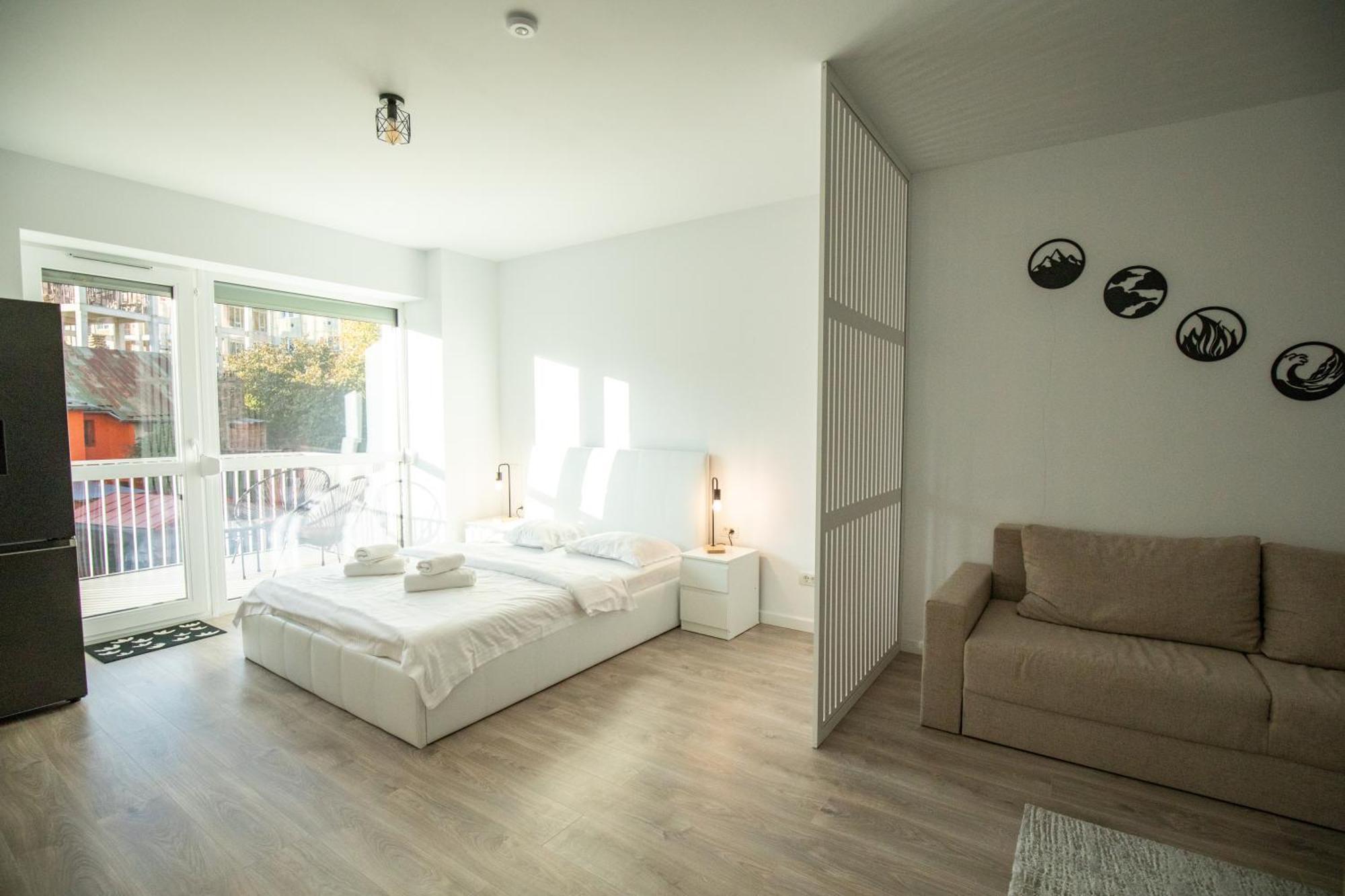 Cozy Studio 4 People With Parking ซินายา ภายนอก รูปภาพ