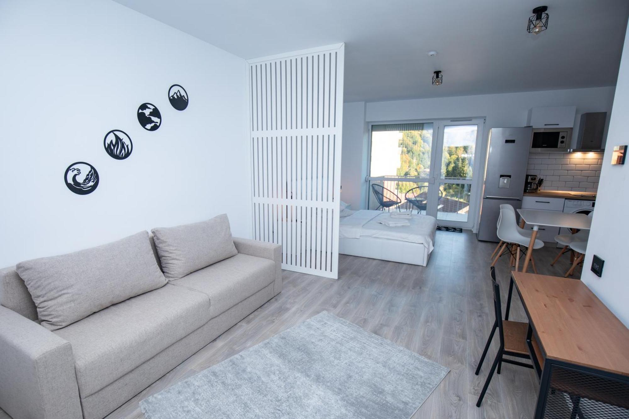 Cozy Studio 4 People With Parking ซินายา ภายนอก รูปภาพ